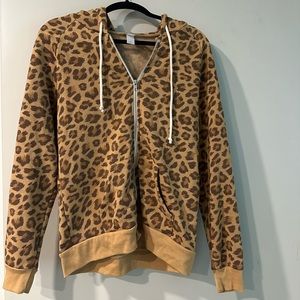 Nordstrom Rack Leopard Print Hoodie